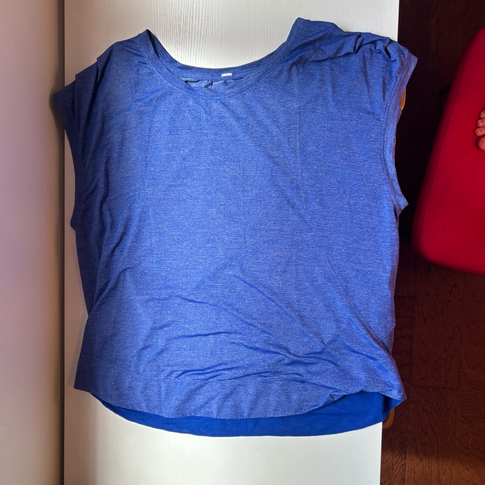 Blue Lululemon top